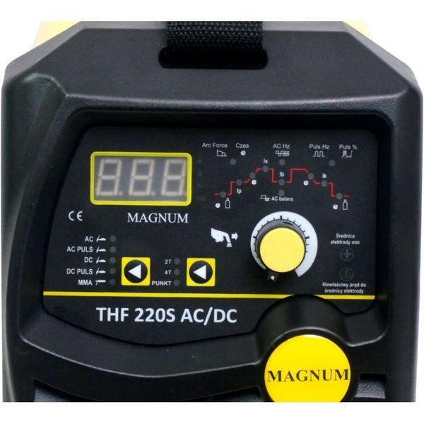 Апарат аргонно-дугової зварки Magnum THF200S AC/DC Puls THF220S фото