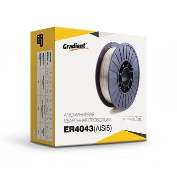 Дріт алюмінієвий GRADIENT ER4043 d. 1,2 мм котушка D200-2 0106 фото